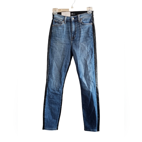 7 For All Mankind Denim - 7 For All Mankind High Waist Ankle Skinny Denim Jeans NWT